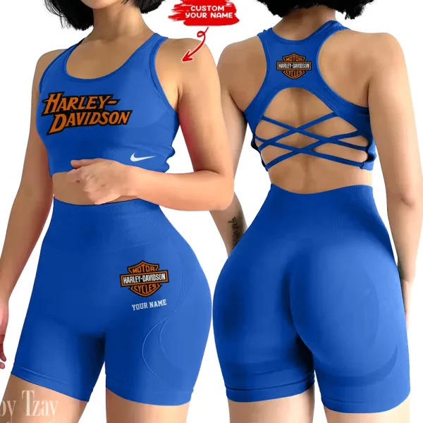 Harley Davidson Gym Fitness Sleeveless Workout Suit Sporstwear MTT2PWSYS004 - Image 5
