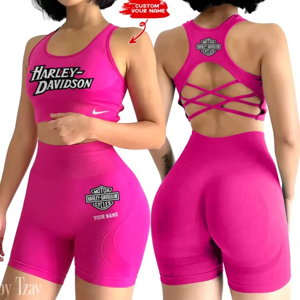 Harley Davidson Gym Fitness Sleeveless Workout Suit Sporstwear MTT2PWSYS006 - Image 4