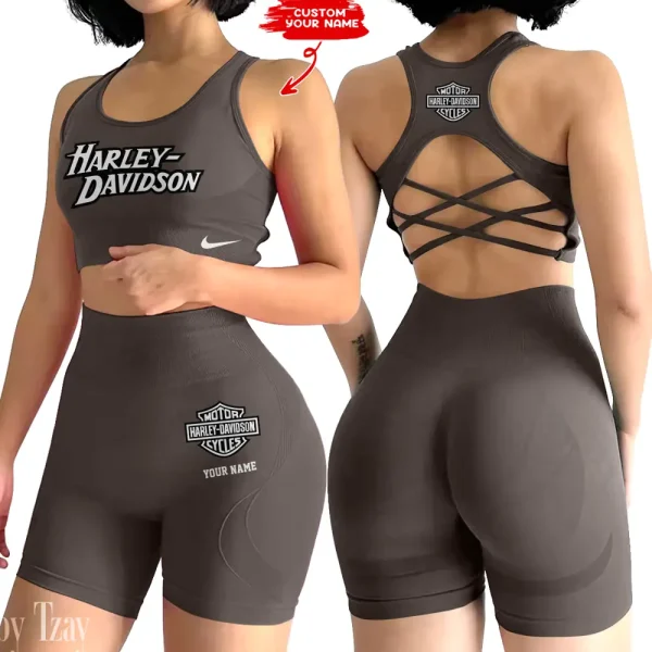 Harley Davidson Gym Fitness Sleeveless Workout Suit Sporstwear MTT2PWSYS006 - Image 6