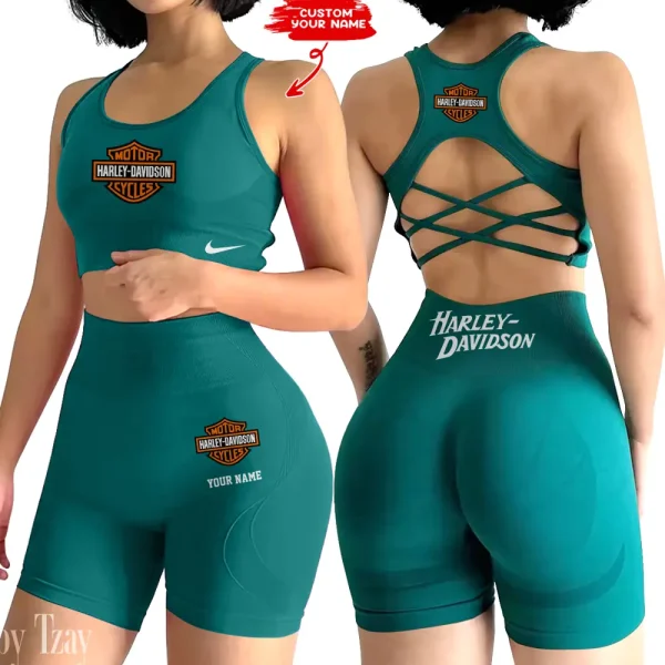 Harley Davidson Gym Fitness Sleeveless Workout Suit Sporstwear MTT2PWSYS008 - Image 2