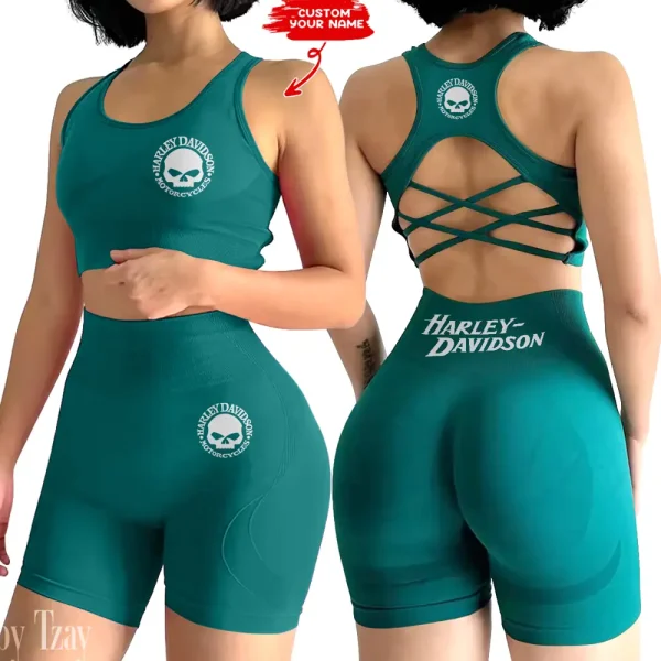 Harley Davidson Gym Fitness Sleeveless Workout Suit Sporstwear MTT2PWSYS009