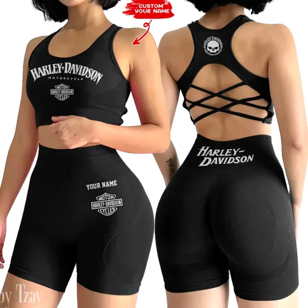 Harley Davidson Gym Fitness Sleeveless Workout Suit Sporstwear MTT2PWSYS010 - Image 6