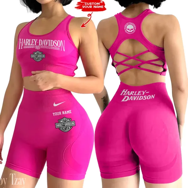 Harley Davidson Gym Fitness Sleeveless Workout Suit Sporstwear MTT2PWSYS011 - Image 3